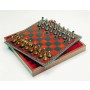 Schachfiguren Staunton klein - Zink-Druckguß, Königshöhe 50 mm