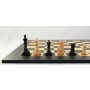 Original Jaques Staunton - exklusive Schachfiguren, Königshöhe 95 mm, schönder handgeschnitzter Springer, gewichtet