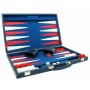 Backgammon Koffer 38 x 24 cm blau, Lieferzeit aktuell leider unbekannt