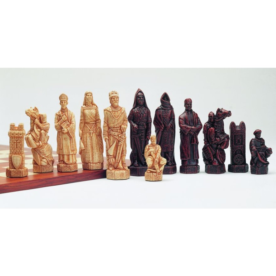 Schachfiguren Kreuzzug, Ausführung 1B