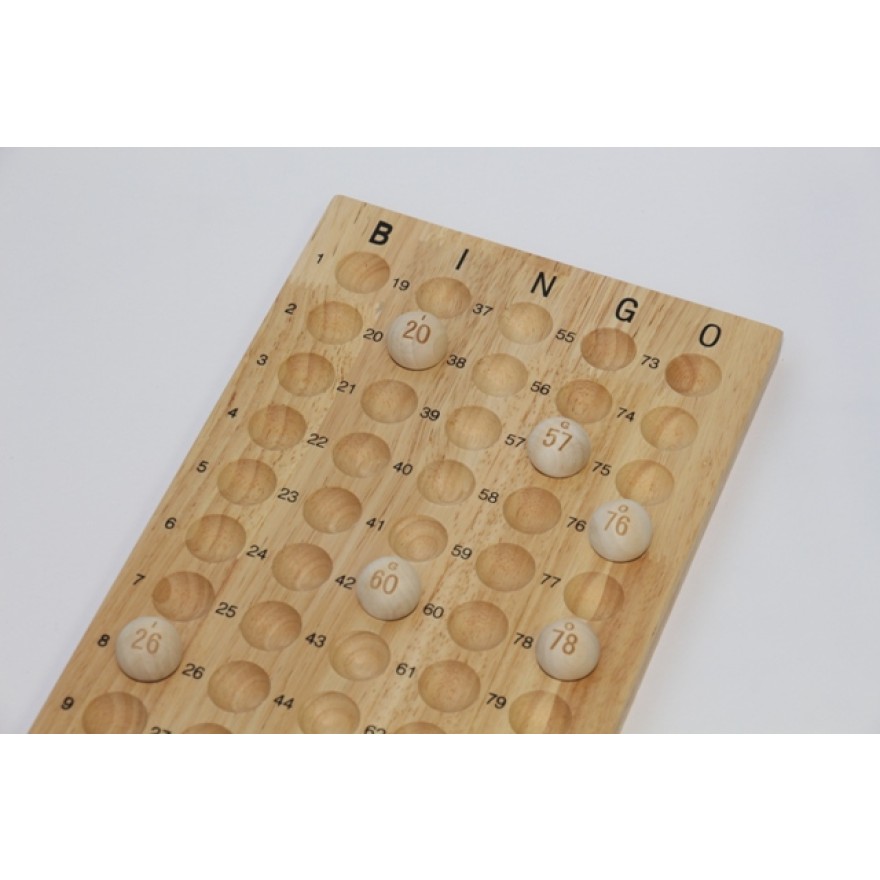 Bingo Kontrollbrett 1 - 75, wieder lieferbar ab Februar 2024