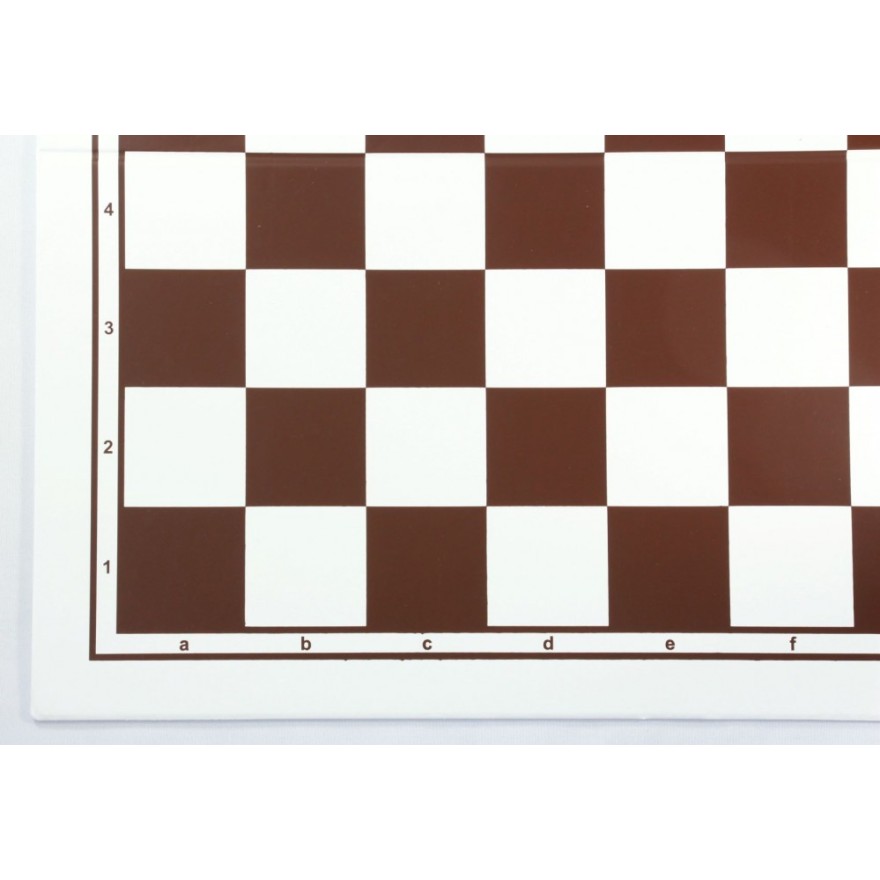 Schach- Dame- und Mühleplan, faltbar - Kunststoff, Feldgröße 35 mm