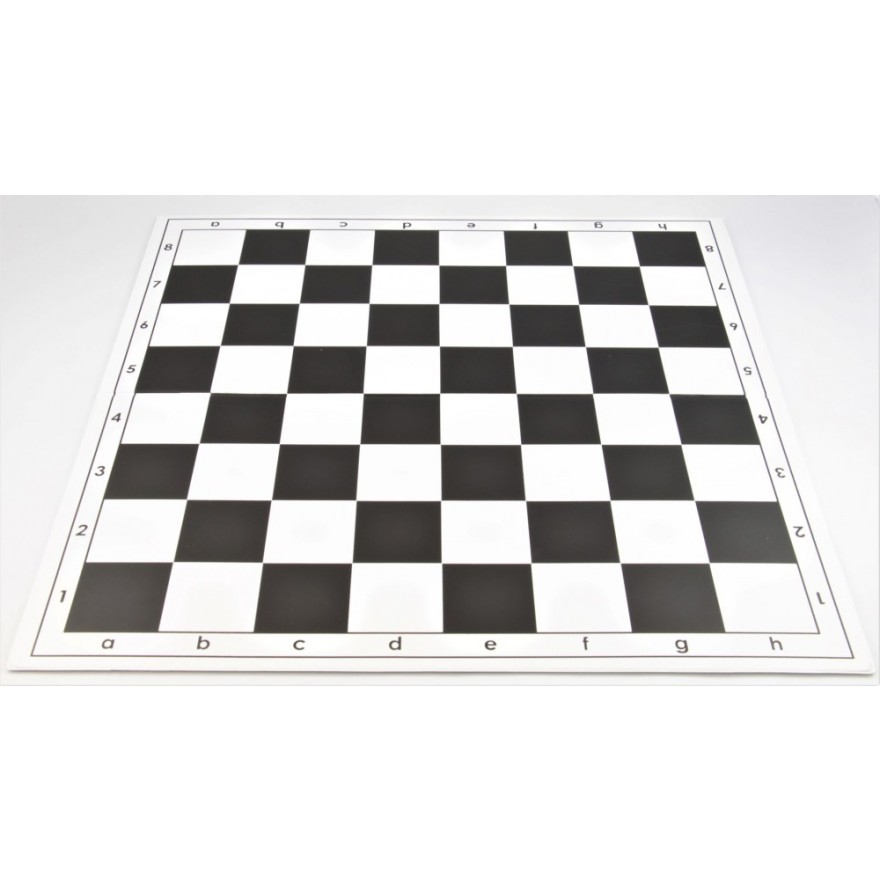 Schach-Spielplan, faltbar - Kunststoff, Feldgröße 45 mm