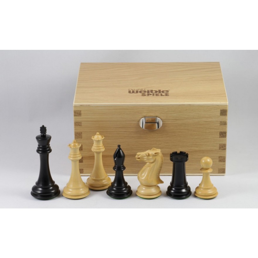 Championship - exklusive Schachfiguren, Königshöhe 105 mm, sehr schöner handgeschnitzter Springer