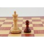 Schachfiguren 'Majestic' Padouk und Buchsbaum Königshöhe 95 mm