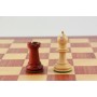 Schachfiguren 'Majestic' Padouk und Buchsbaum Königshöhe 95 mm