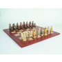 Exklusive Schachfiguren schön geschnitzt und bemalt, Lieferzeit ca. 4 Wochen