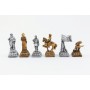 Schachfiguren Amerikanischer Bürgerkrieg, Aufbewahrung in Holzkasten