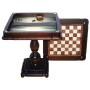 Schach und Backgammon Tisch