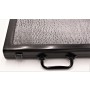 Backgammon Koffer schwarz und grau, 37 x 23 cm, Einzelstück Ausführung 1B