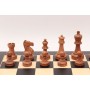 Schach Set Staunton Form, Schachbrett schwarz und natur, Ausführung 1B