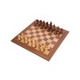 Schachfiguren Akazie und Buchsbaum 76 mm, beschwert