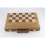 Schach- und Backgammon Koffer aus Holz 38 x 25 cm, Ausführung II. Wahl