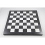 Schachbrett - Marmor schwarz und weiß