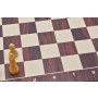 Schach-Set Sonderposten II. Wahl, Figuren aus Holz Höhe 77 mm, Brett Palisanderdekor bedruckt