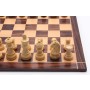 Schach Set Akazie, Königshöhe 76 mm, Ausführung 1B mit exklusivem Schachbrett, Einzelstück