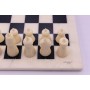Schachspiel - Alabaster schwarz und weiß, moderne Schachfiguren, Ausführung 1B, Einzelstück