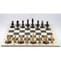 Schachfiguren Staunton Form mit Schachbrett aus Holz, vorauss. wieder lieferbar ab Oktober 2022