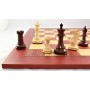 Exklusive Schachfiguren aus Palisander und Buchsbaum, Königshöhe 102 mm, Import der Schachfiguren vor dem 02.01.2017!