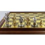 Schach-Set Landsknecht, Metall und Holz