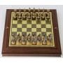 Schach-Set Maria Stuart, Metall und Holz