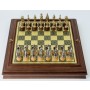 Schach-Set Maria Stuart, Metall und Holz