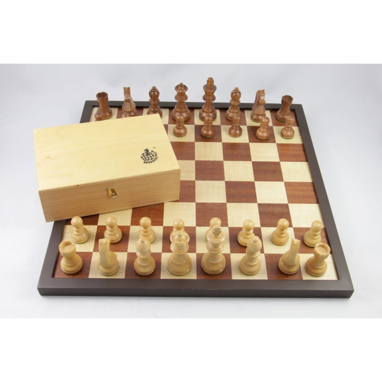 Staunton schwarz Königshöhe 83 mm Schachfiguren 