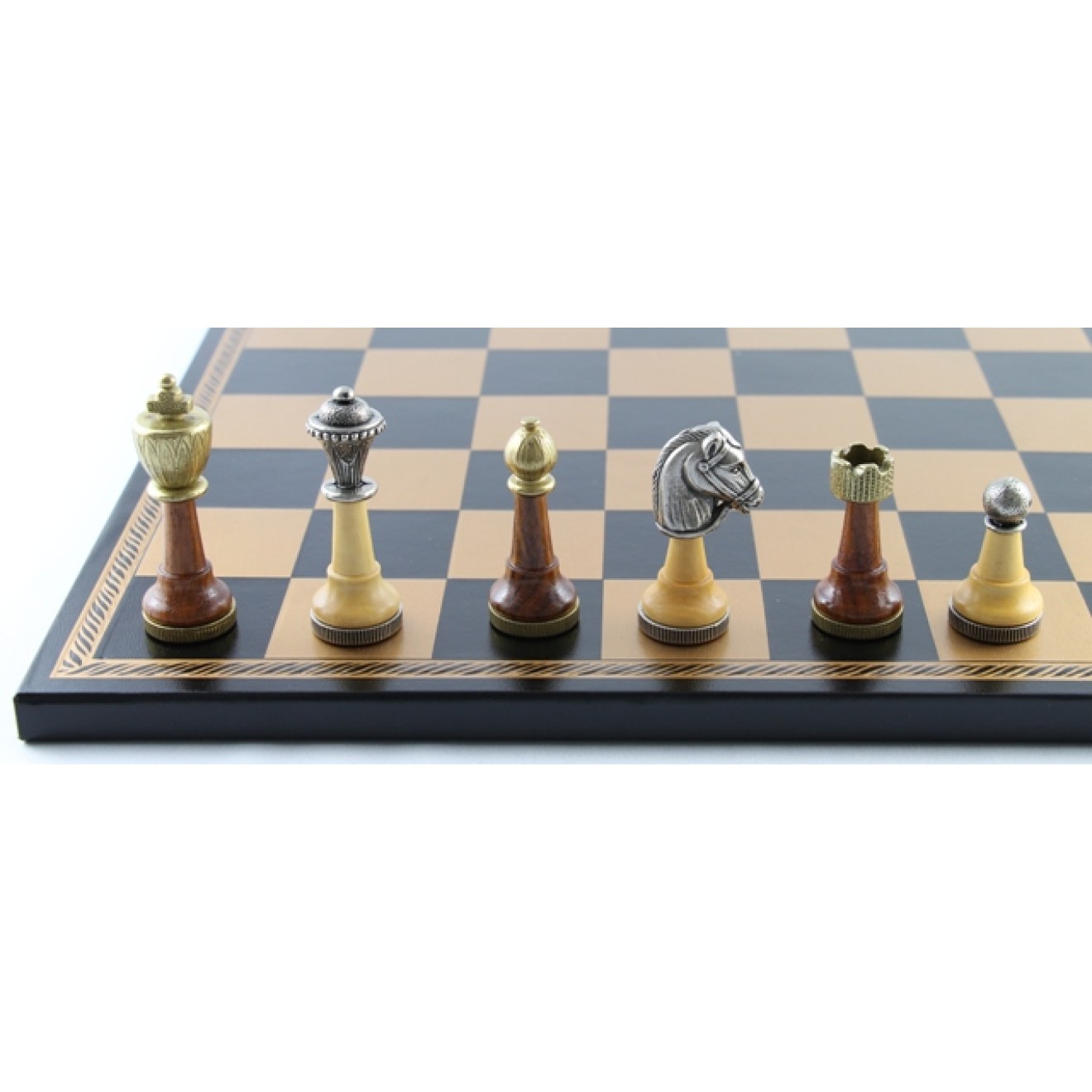 SQUARE NUSS Schachfiguren aus Holz Pro Schach Set Nr Schachbrett 5 